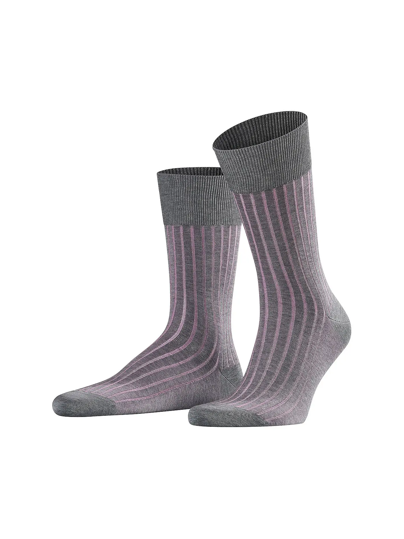 FALKE | Socken "Shadow" (schwarz/grau) | hellgrau